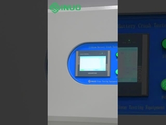 UL 1642 لیتیم باتری خرد کردن باتری تست ضربه 0 ٪ 200mm تجهیزات آزمایش