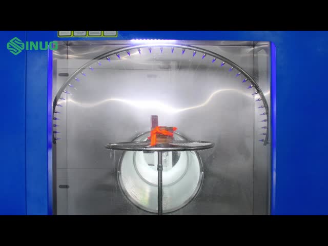 IPX3–IPX6 Waterproof Test Chamber | Precise Rain & Water Jet Testing for Electronics & Automotive