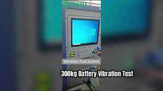 دستگاه تست ارتعاش IEC 62660 – ارتعاش سنج باتری 300 کیلوگرمی Sine Force | 2-2500 هرتز