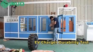 درایو خودرو از روی دستگاه تست برای اتصال و دوشاخه خودرو