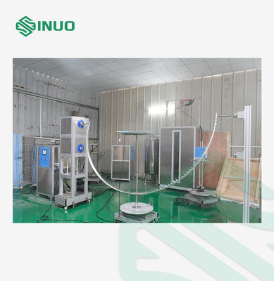 قیمت مناسب دستگاه تست ضد آب IPX3 IPX4 خودکار با سوراخ سوزن Φ0.4mm و جریان آب 0.07 L/min برای انطباق IEC 60529 آنلاین