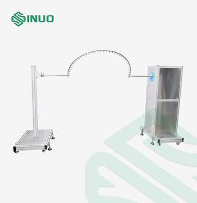 قیمت مناسب دستگاه آزمایش ضد آب IPX3 IPX4 سیستم آزمایش لوله نوسان کننده تجهیزات آزمایش باران آنلاین