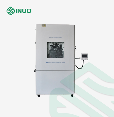 دستگاه تست ضد گرد و غبار 500L اتاق آزمایش گرد و غبار خودرو IP5X/IP6X
