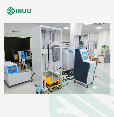 قیمت مناسب IEC 61851-23 سیستم آزمایش لنگرگیری کابل EVSE تجهیزات آزمایش کشش و چرخش کابل آنلاین