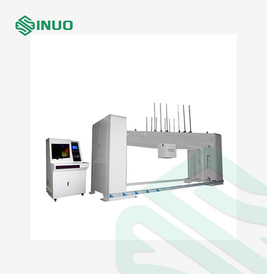 قیمت مناسب سیستم آزمایش چرخش باتری EV با چرخش 360 درجه چند محور، کنترل هوشمند PLC و کلیمپ مکانیکی برای آزمایش ایمنی EV آنلاین