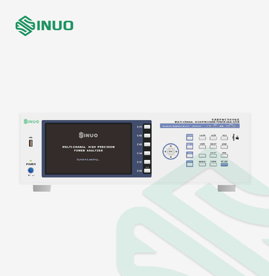 تجهیزات تست ایمنی الکتریکی چند کاناله نمایشگر LCD آنالایزر برق AC DC