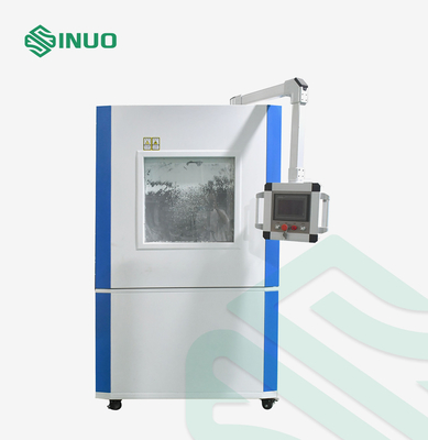 قیمت مناسب محفظه آزمایش شن و غبار PLC کنترل تجهیزات 1 متر مکعب اتصال برق الکتریکی آنلاین