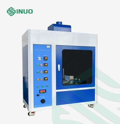 محفظه تست شعله تجهیزات تست سیم درخشان IEC 60695-2-10